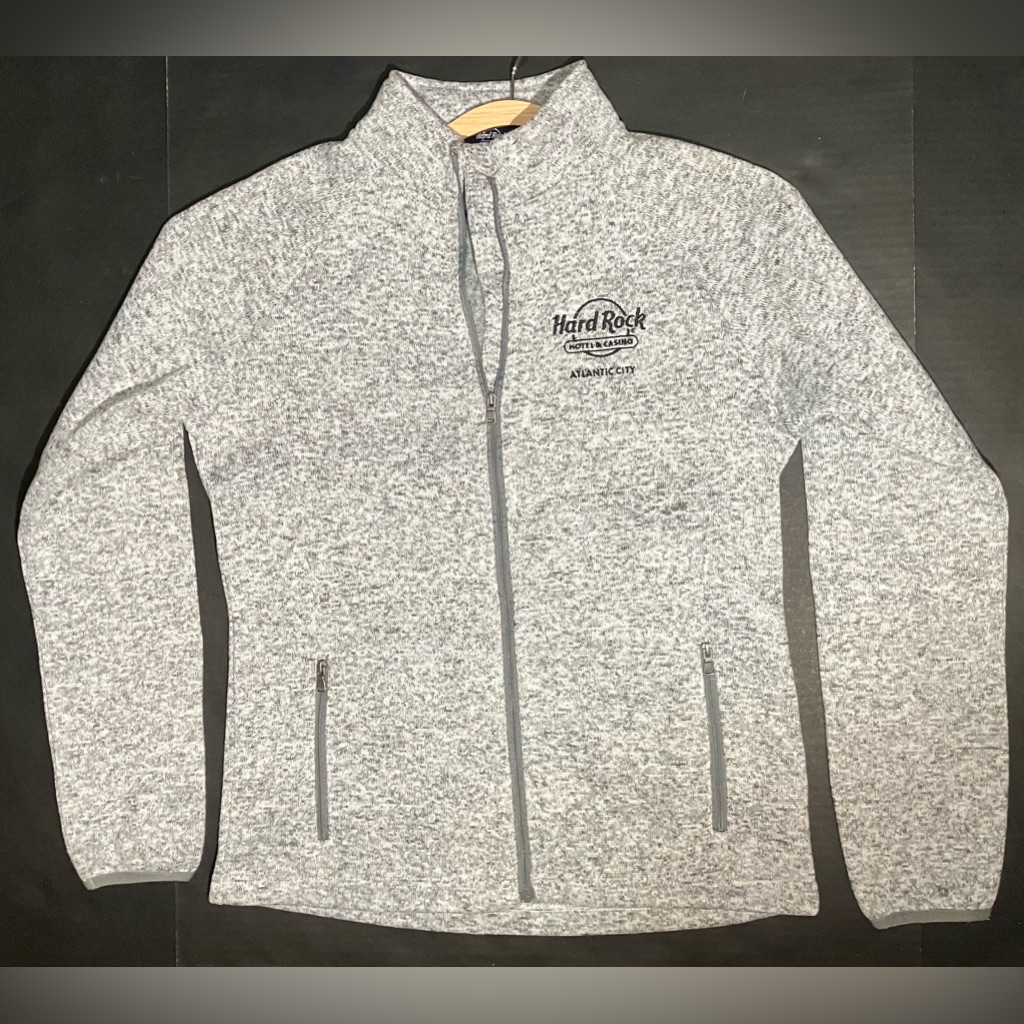 Hard Rock Hotel & Casino Atlantic City Zippered Jacket Womens Med